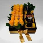 CAJA ROSAS AMARILLAS EN CALI